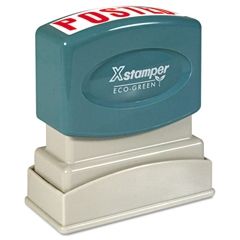 X Stamper Self Inking Red Stamp - Posted