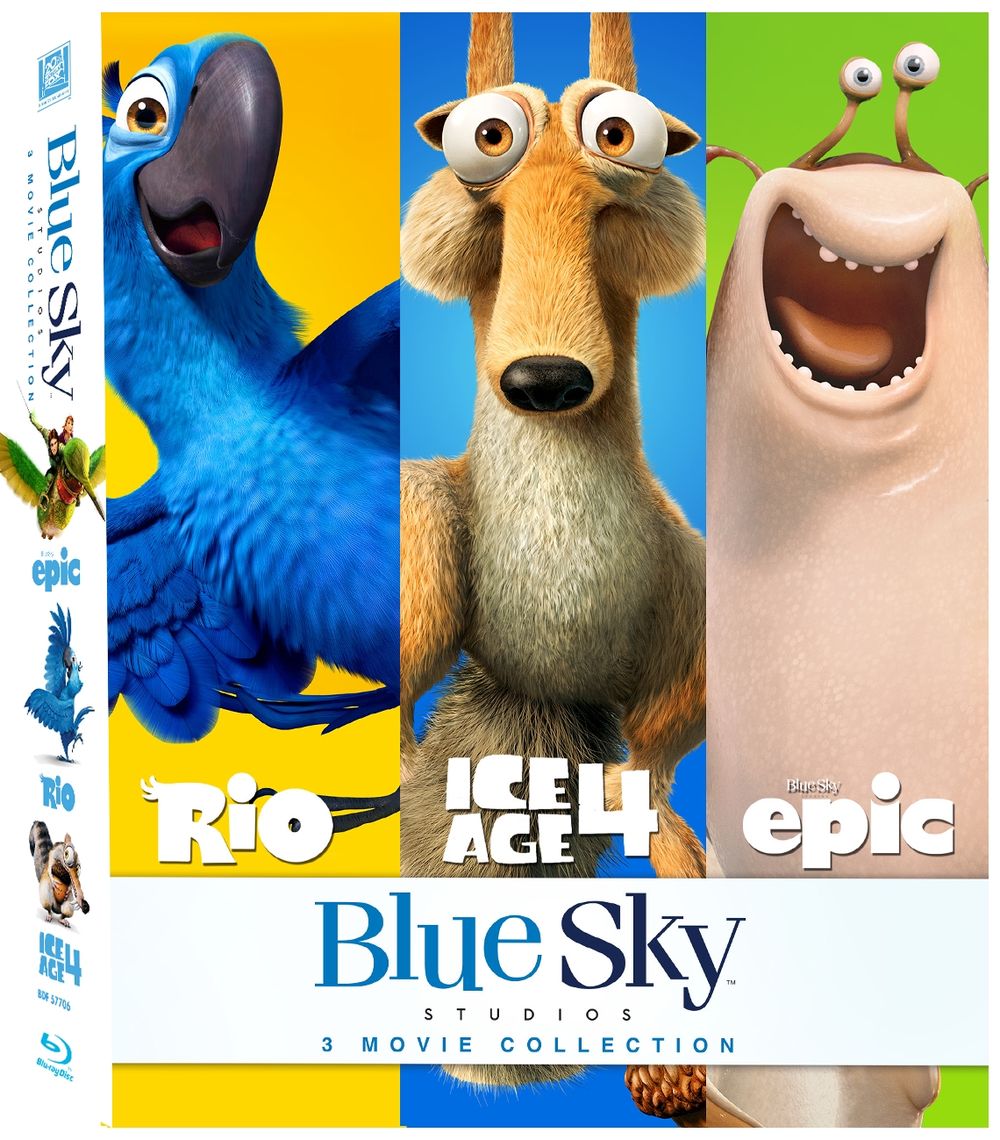 Blue Sky Collection: Rio / Ice Age 4 / Epic (3d Blu-ray) | Buy Online ...