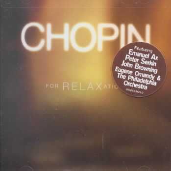 Chopin For Relaxation (CD)