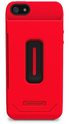 Marware Stash for iPhone 5 &amp; 5s - Red