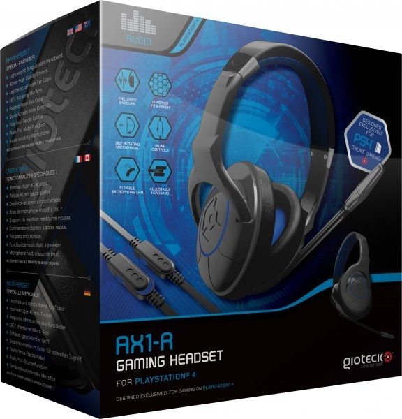 Gioteck - Playstation 4 AX1 Wired Stereo Headset (PS4)
