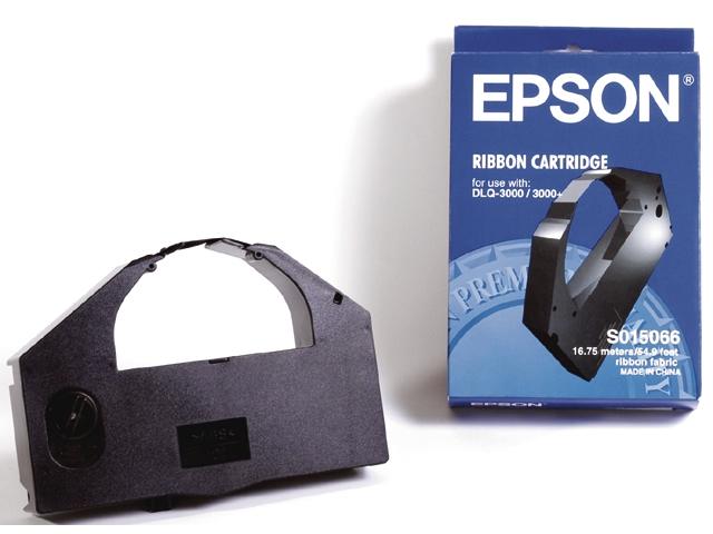 Epson S015066 SIDM Black Ribbon Cartridge