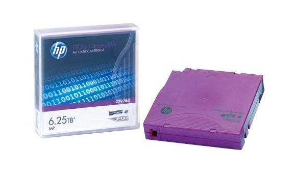 HP LTO-6 Ultrium 6.25TB MP RW Data Cartridge