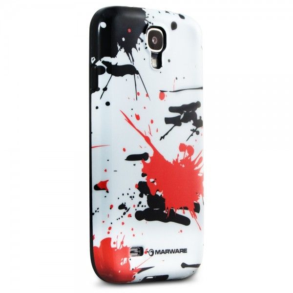 Marware Samsung Galaxy S4 Splatter Cover - Rogue White