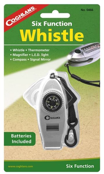 Coghlans - Six FunctiON Whistle