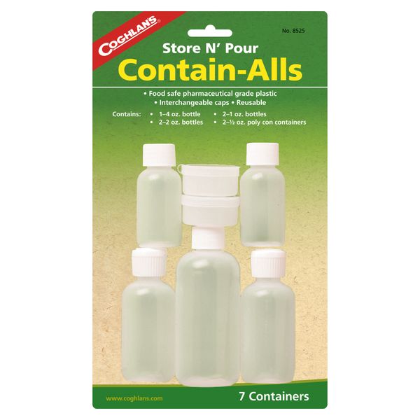 Coghlans - Contain-Alls - Pack of 7