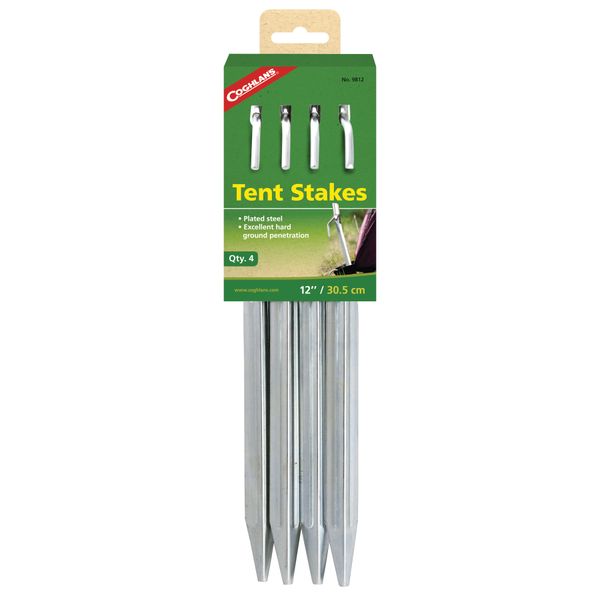Coghlans - 12'' Steel Tent Stakes