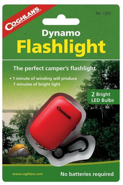 Coghlans - Dynamo Flashlight - Red
