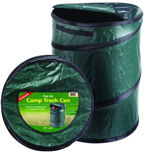 Coghlans - Pop-Up Camp Trash Can - Green