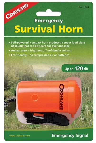 Coghlans - Emergency Survival Horn - Orange