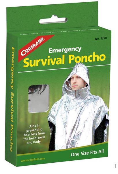 Coghlans - Emergency Survival Poncho