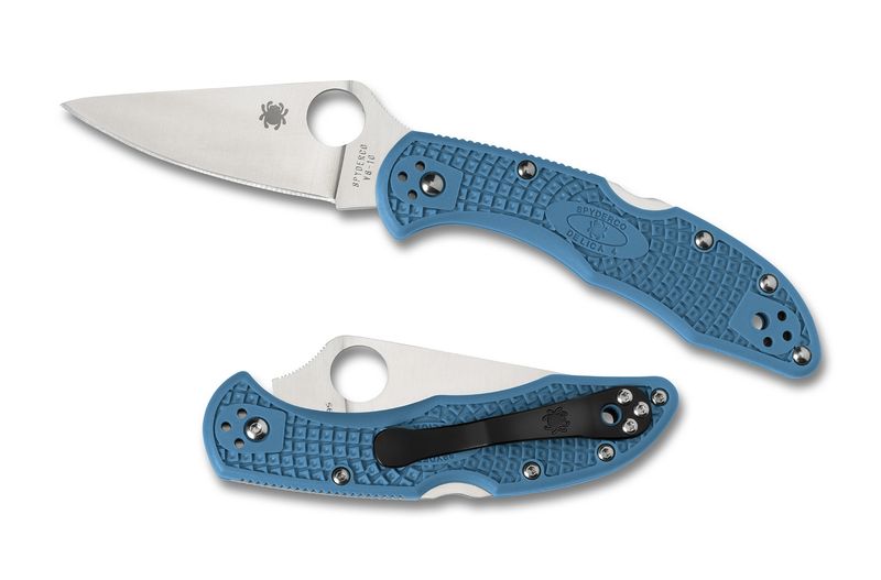 Spyderco - Delica 4 Folding Knife - Blue