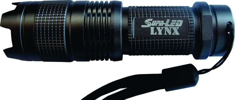 Lite Optec - Super LED Lynx Rechargeable 120 Lumens Flashlight - Titanium