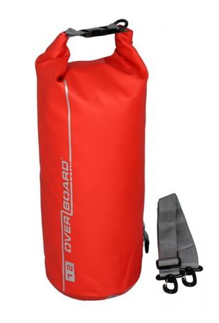Overboard - Waterproof 12L Dry Tube Bag - Red
