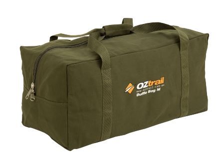 OZtrail Canvas Duffle Bag Medium - Green