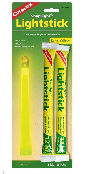 Coghlans - Lightsticks Pack of 2 - Yellow