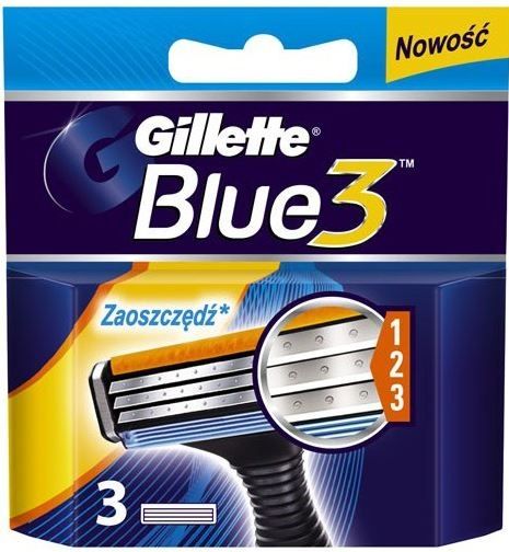 Gillette Blue 3 - x3 Razor Blades