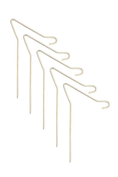 Campground Steel 300 x 5mm V Tent Peg - 5 Pack