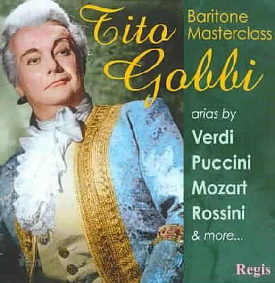 Tito Gobbi:Baritone Masterclass - (Import CD)