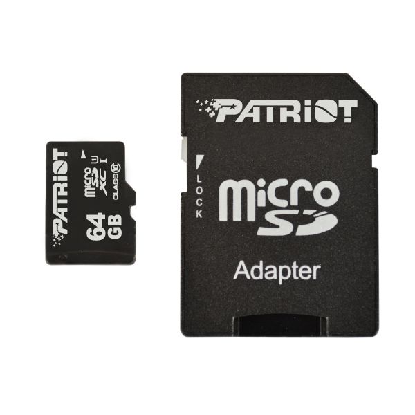 Patriot LX 64GB Micro SD XC PSF64GMCSDXC10