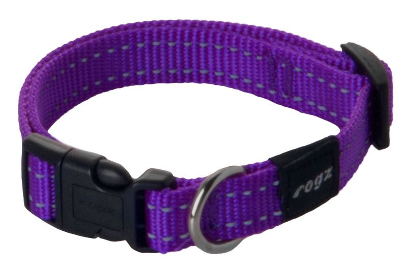 Rogz Dog Collar Classic, Utility, Medium 16mm