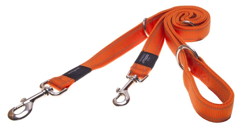 Rogz - Utility 11mm Multi-Purpose Lead - Orange