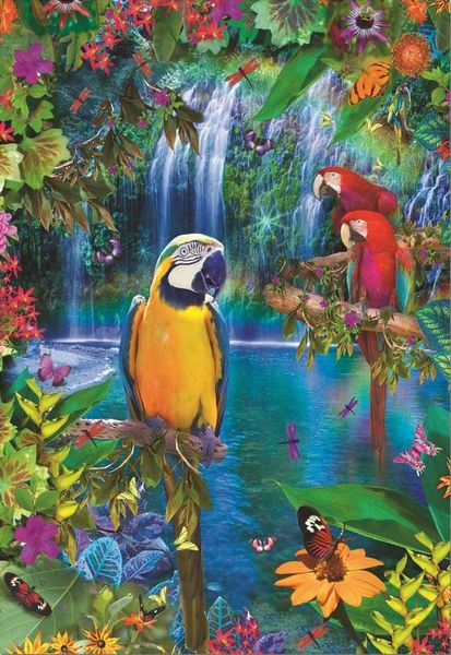 Educa Bird Tropical Land - 500 Piece Puzzle