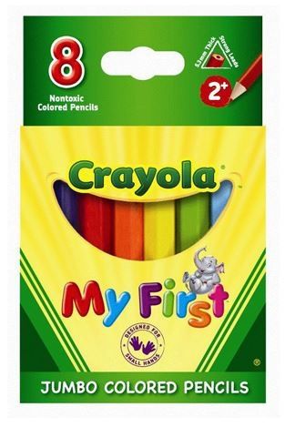 Crayola My First - 8 Jumbo Pencils