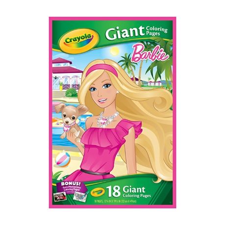 73 Top Crayola Giant Coloring Pages Barbie  Images