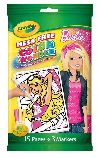 Crayola Mini Colouring Pad - Barbie