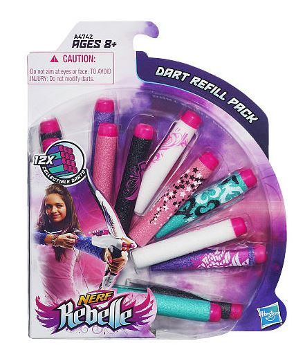 Nerf Rebelle - 12 Deco Darts Refill Pack