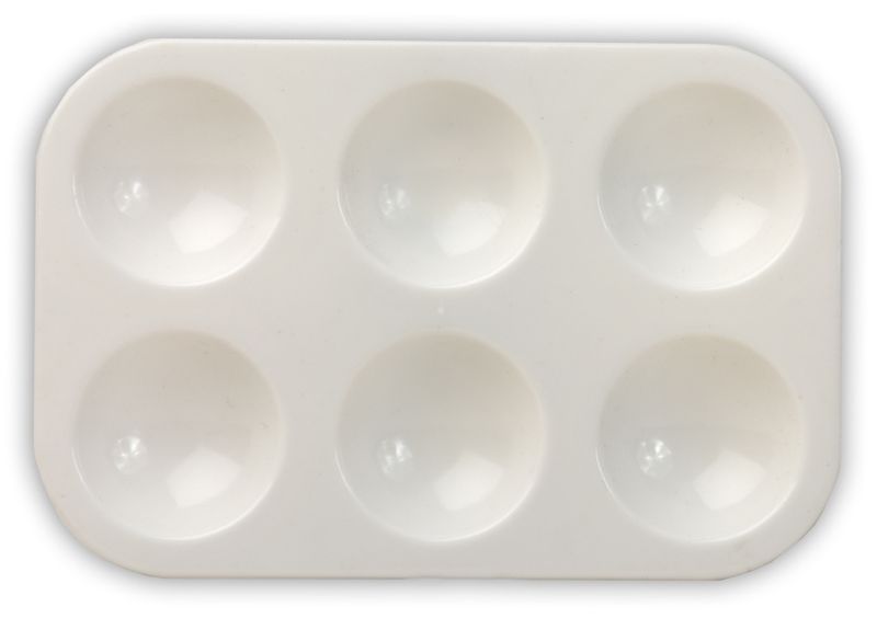 Dala Shallow 6 Well Palette