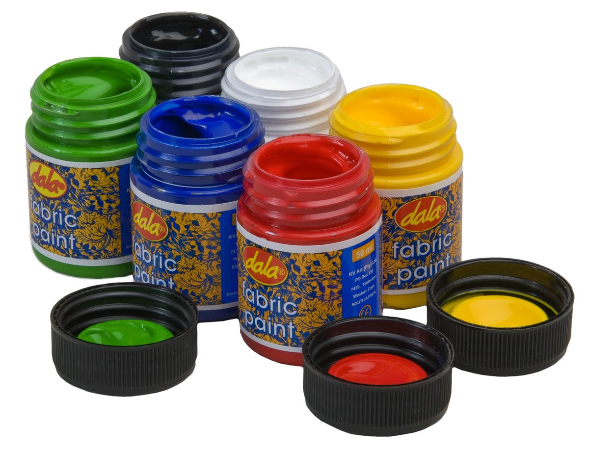 Dala Fabric Paint Kit 6 X 50ml Buy Online In South