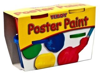 Teddy Poster Paint Kit - 4 x 100ml