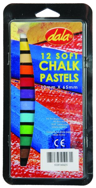 Dala 12 Soft Chalk Pastels