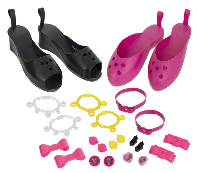 Barbie &amp; Me Glam Deluxe Designer Jewellery Shoe Set