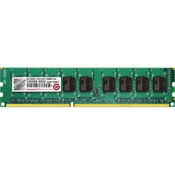 Transcend DDR3-1333 CL9 ECC DIMM Server Memory - 8GB