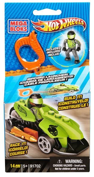 Mega Bloks Hot Wheels - Build It, Race It - Green
