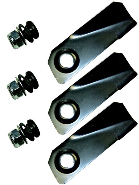Mospare After Market Blade &amp; Bolt Set for Professional Hivac Lawnmowers
