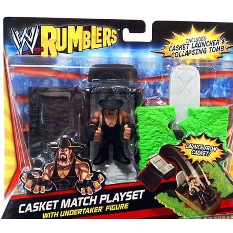 undertaker action figure with casket