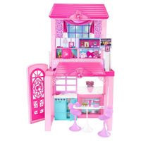 barbie glam house and doll set