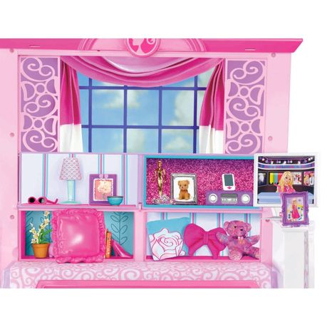 barbie glam house and doll set