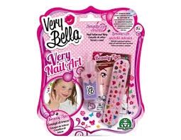 Very Bella 100% 3D Effect Nail Tip Paint - Pink