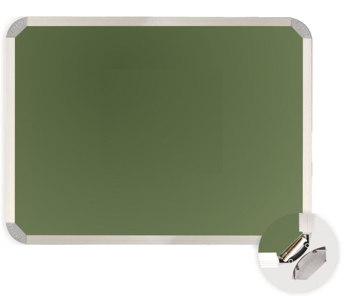 Parrot Chalk Board Aluminium Frame - Non-Magnetic (1500 x 1200mm)