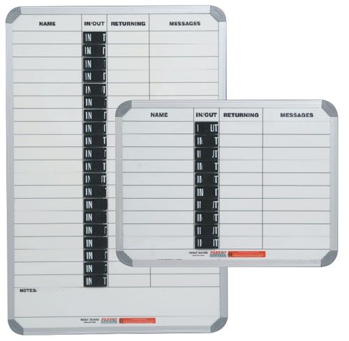 Parrot In &amp; Out Board Magnetic 10 People - White