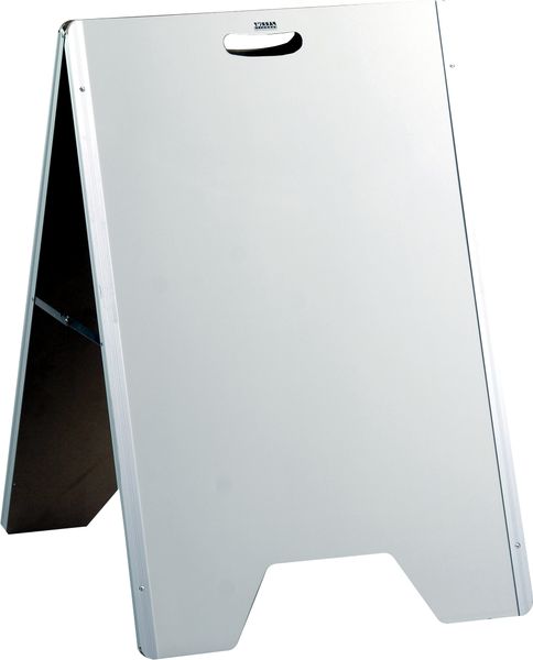 Parrot A-Frame Whiteboard with Aluminium Frame Sandwich Board - 900 x 600mm