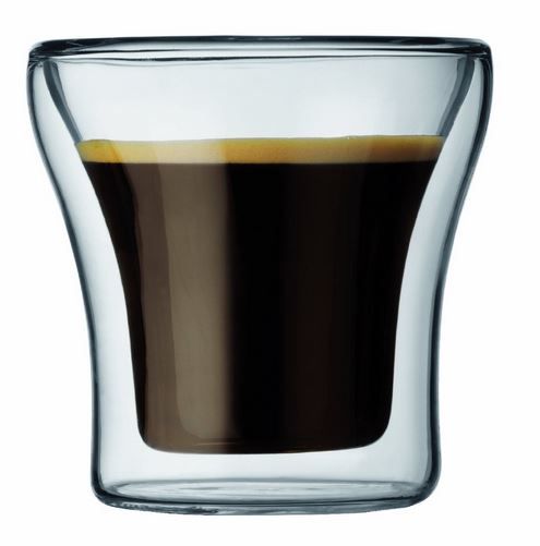 Bodum - Assam Double Wall Espresso Glass Set