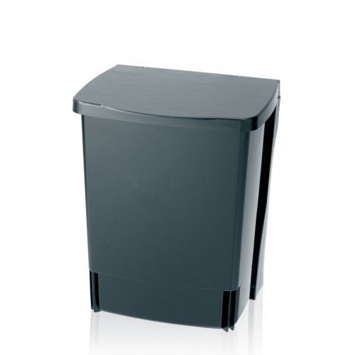 Brabantia - 10 Litre Rectangular Built-In-Bin - Black