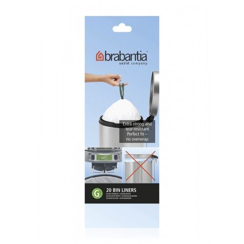 Brabantia - Bin Liners 30 Litre - Pack Of 20