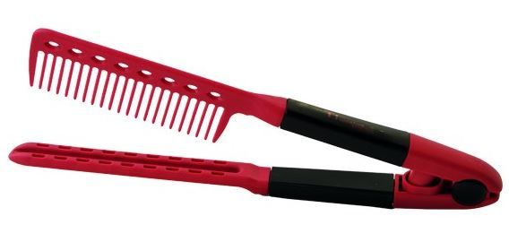 Ti Style V Comb - Pink &amp; Black
